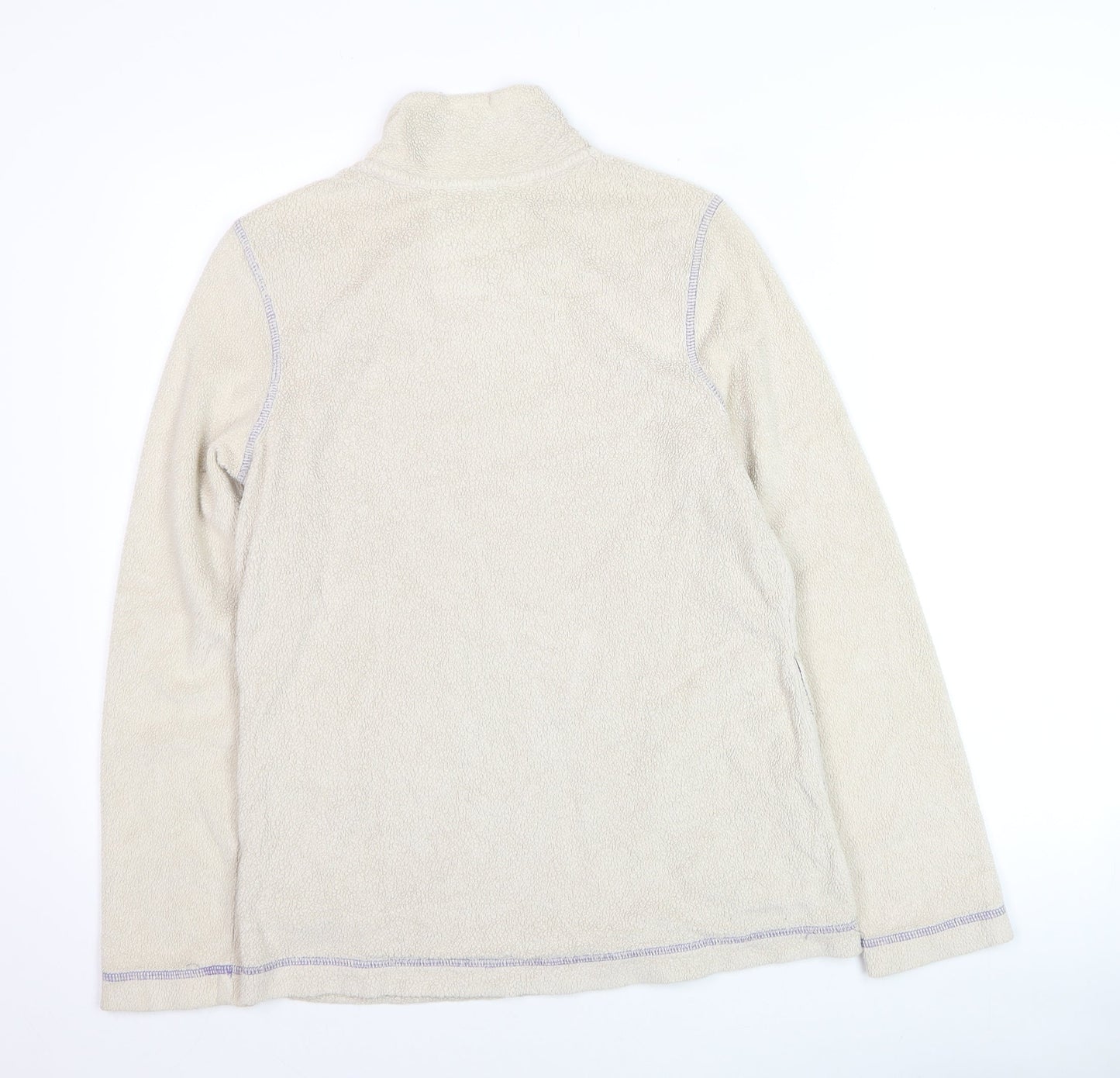 Womens UK Size 8 Boden Beige Henley Jumper