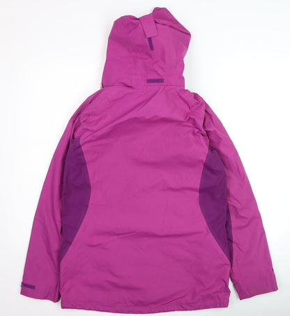Womens UK Size 10 Regatta Purple Rain Coat