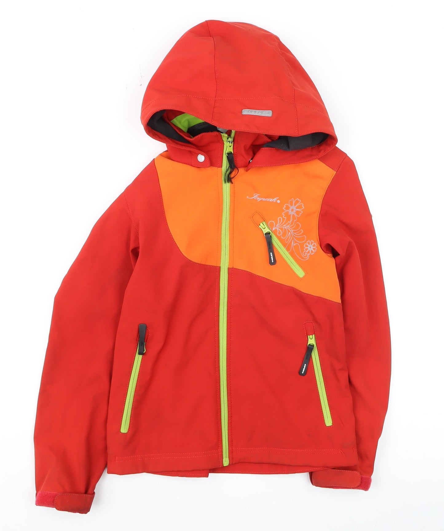 Boys UK Size 9-10 Years Sergent Major Red Soft Shell