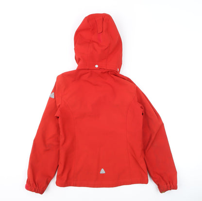 Boys UK Size 9-10 Years Sergent Major Red Soft Shell