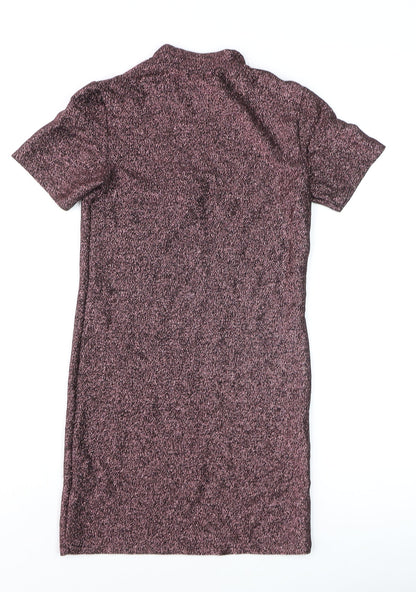 Womens UK Size S Light Before Dark Bodycon Dress