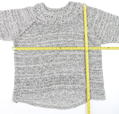 Marks and Spencer Women’s Grey Chunky Knit Pullover Jumper Size 22