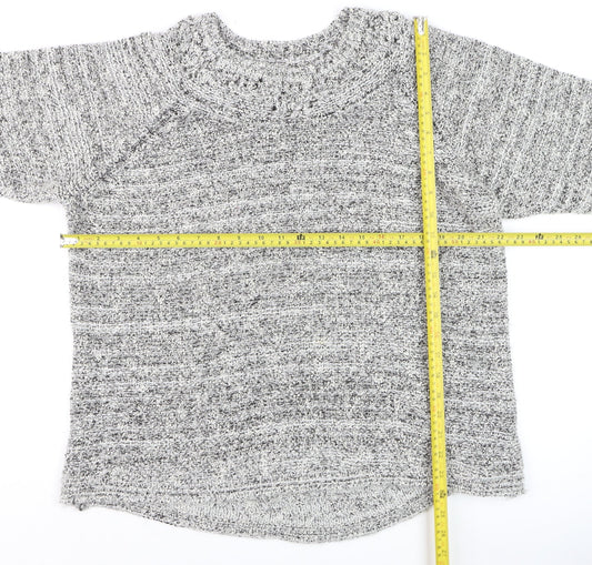 Marks and Spencer Women’s Grey Chunky Knit Pullover Jumper Size 22