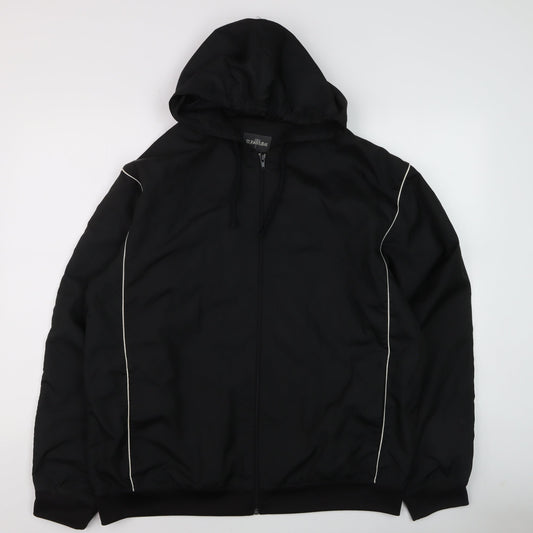 Mens UK Size M St. John's Bay Black Running & Jogging Walking Gym & Training Jac