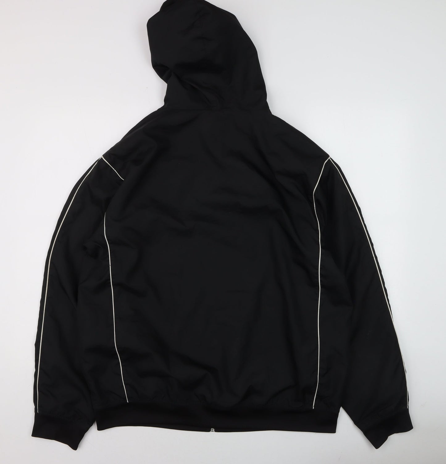 Mens UK Size M St. John's Bay Black Running & Jogging Walking Gym & Training Jac