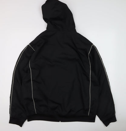 Mens UK Size M St. John's Bay Black Running & Jogging Walking Gym & Training Jac