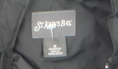 Mens UK Size M St. John's Bay Black Running & Jogging Walking Gym & Training Jac