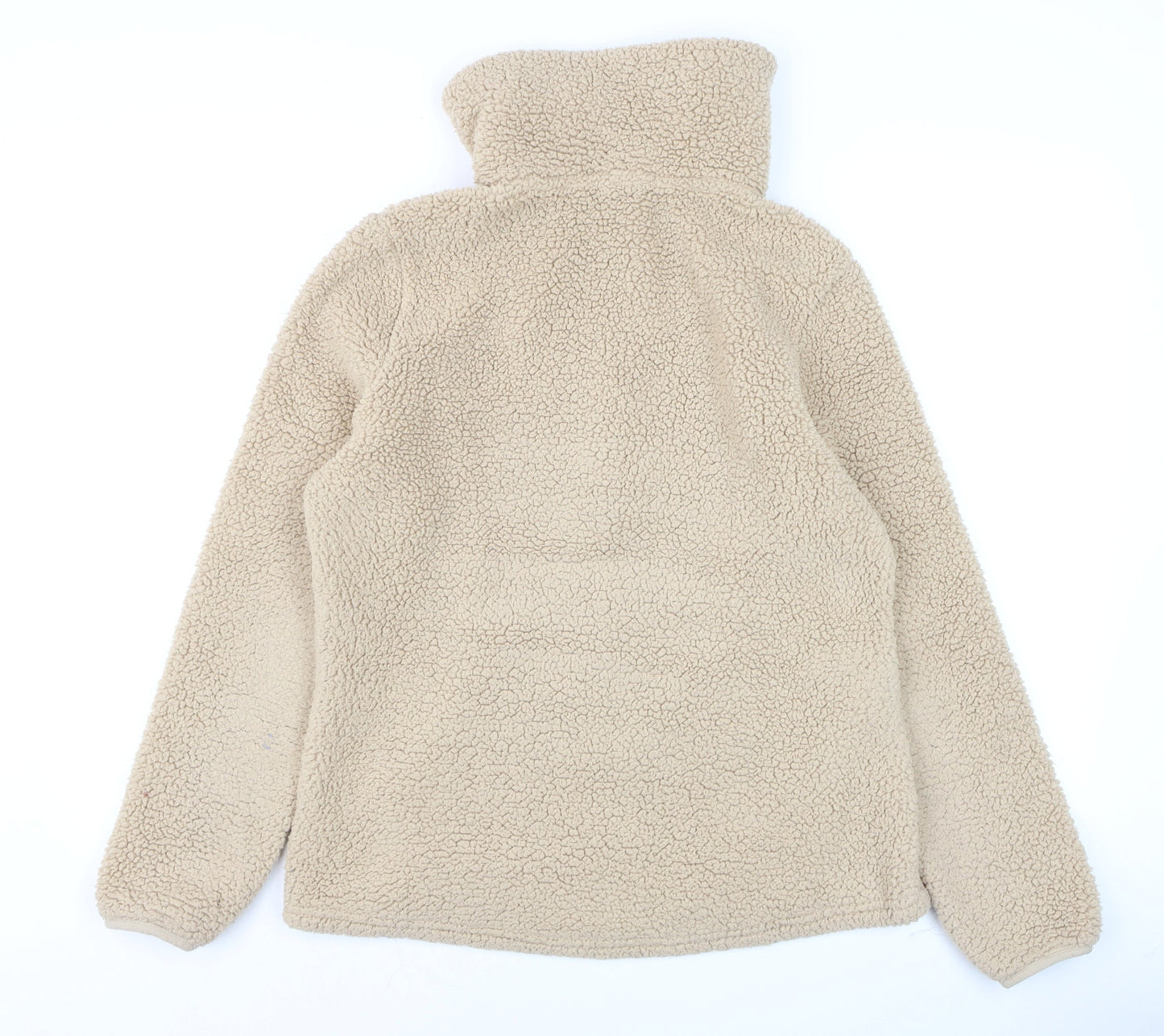 Womens UK Size S Skechers Beige Full Zip Hoodie
