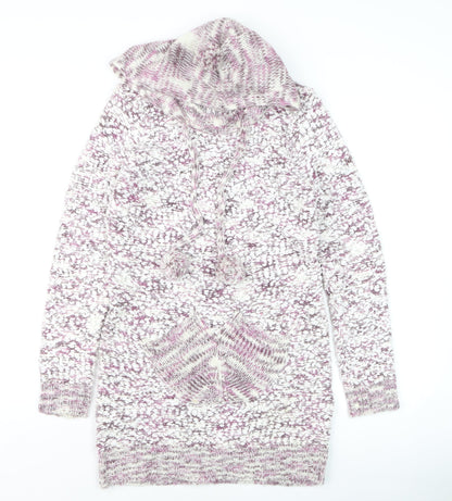 Womens UK Size 10 Stella Multicoloured Tunic Jumper
