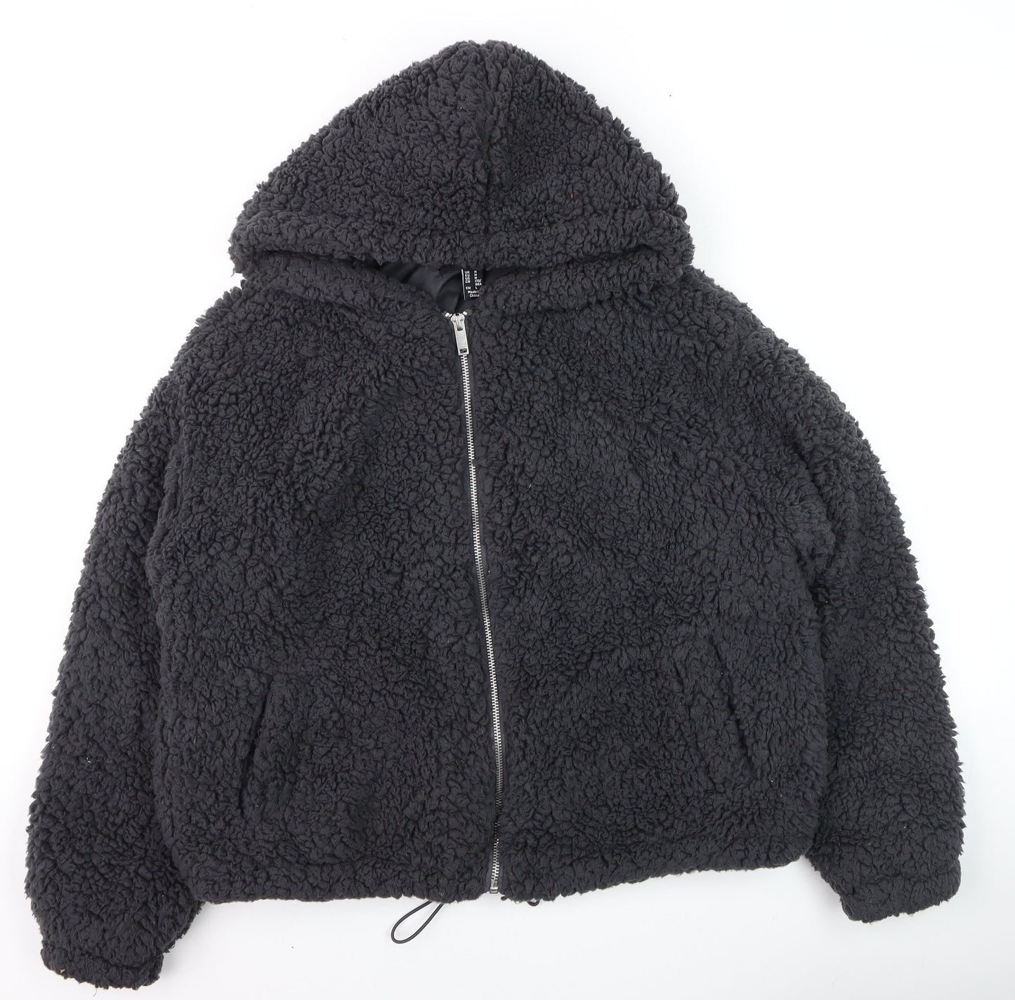 Womens UK Size M New Look Black Puffer Jacket