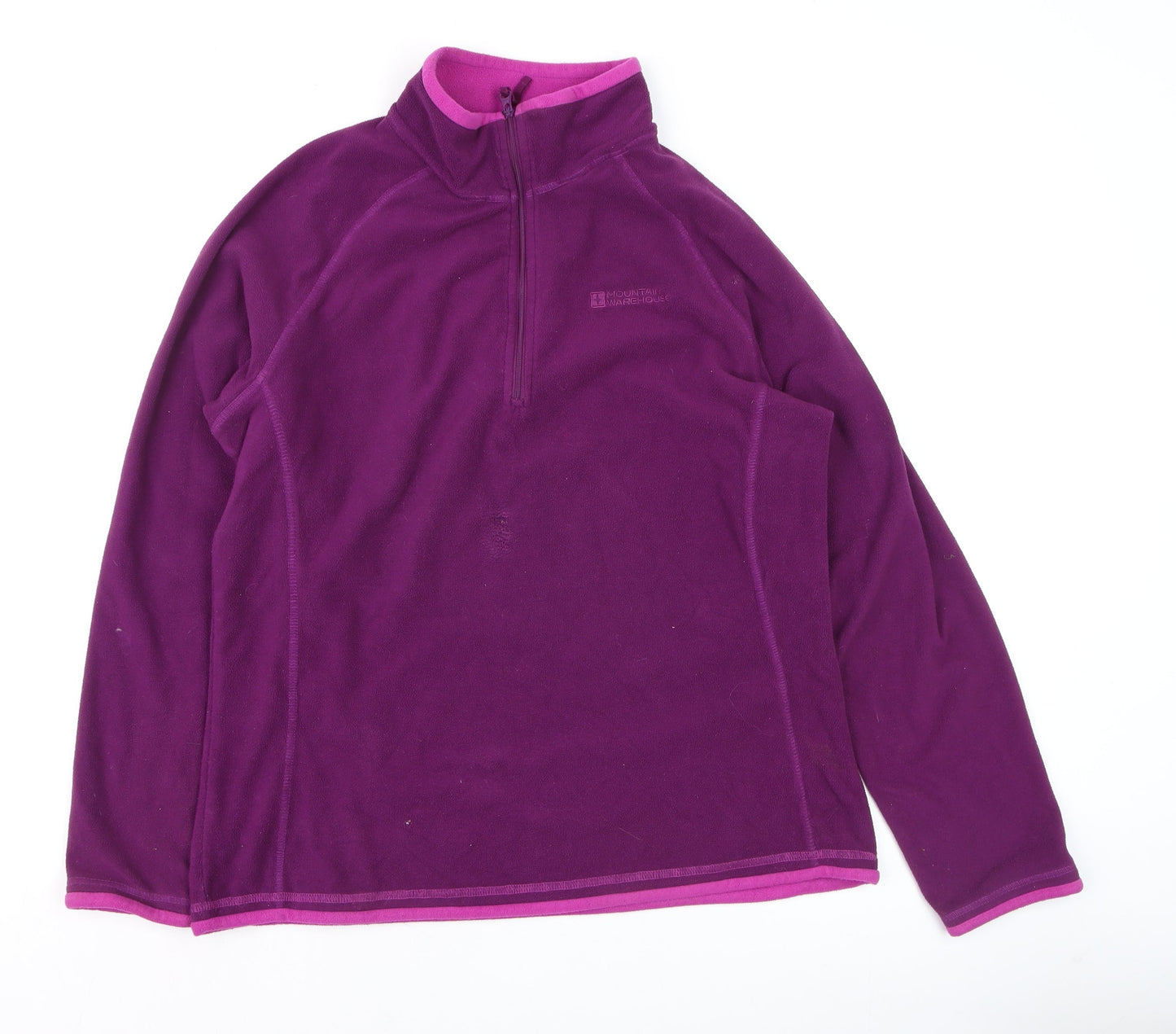 Womens UK Size 14 Mountain Warehouse Purple Pullover Sweatshirt