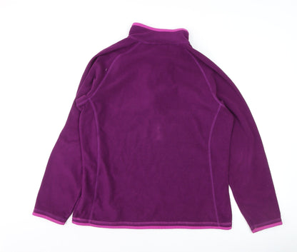 Womens UK Size 14 Mountain Warehouse Purple Pullover Sweatshirt