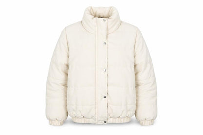 Womens UK Size 10 Boohoo Beige Puffer Jacket