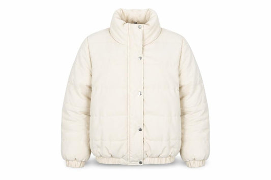 Womens UK Size 10 Boohoo Beige Puffer Jacket