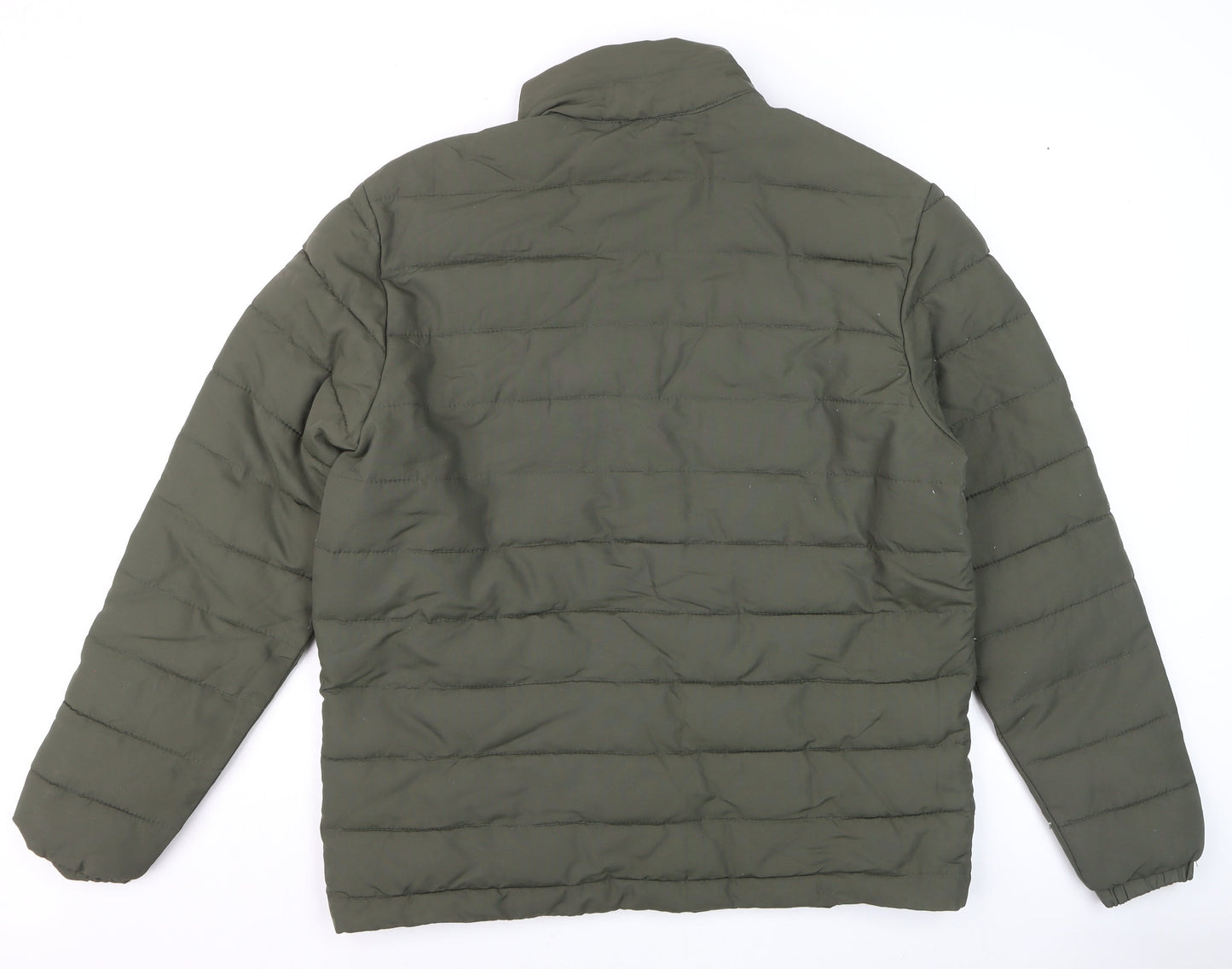 Mens UK Size M Avenue Green Puffer Jacket