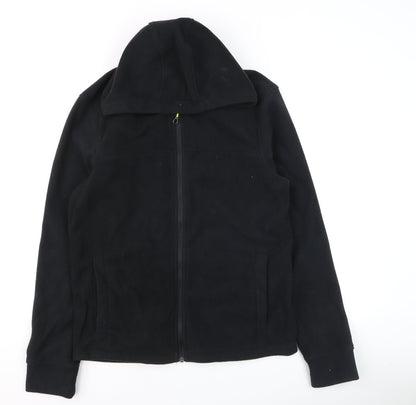 Mens UK Size M Workwear Black Full Zip Hoodie
