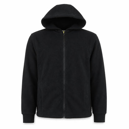 Mens UK Size M Workwear Black Full Zip Hoodie
