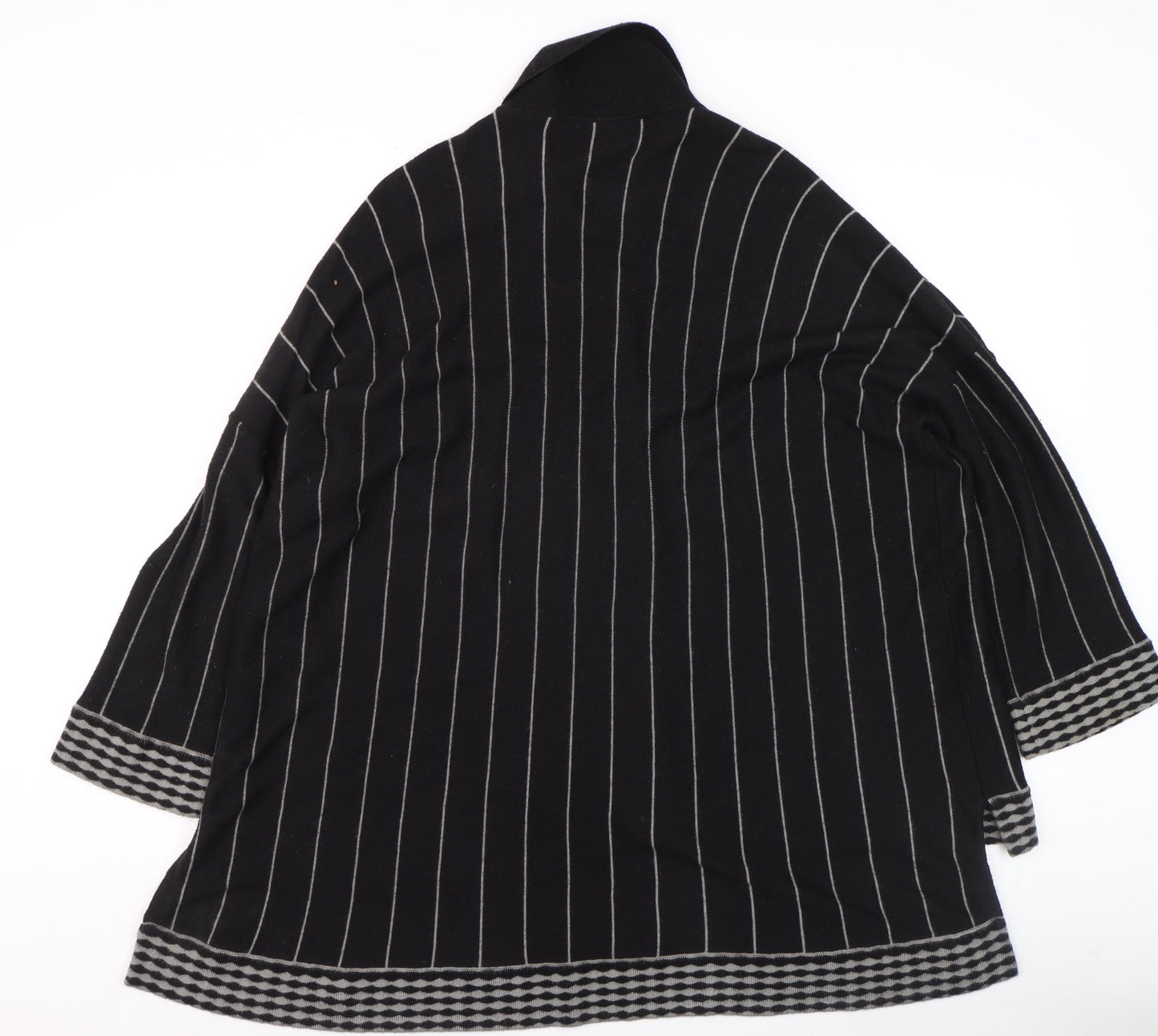 Womens UK Size S Wall Black Cardigan Jumper