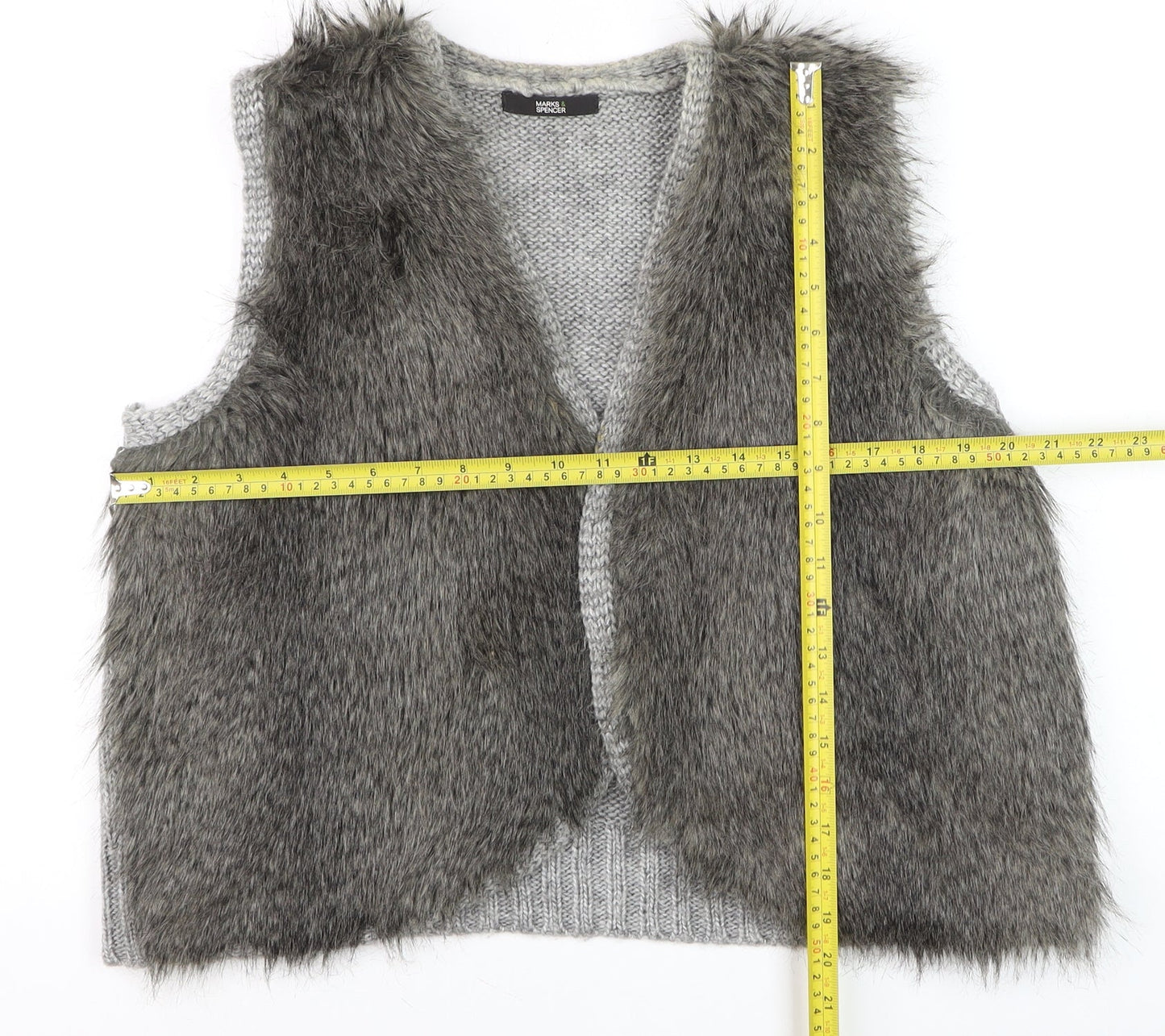 Womens UK Size 18 Marks and Spencer Grey Basic Jacket