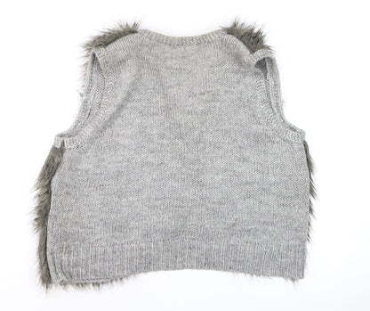 Womens UK Size 18 Marks and Spencer Grey Basic Jacket