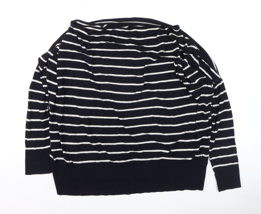 Womens UK Size XS H&M Blue Pullover Jumper