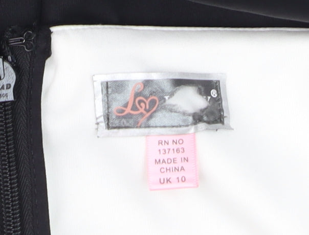 Womens UK Size 10 Love Bodycon Dress