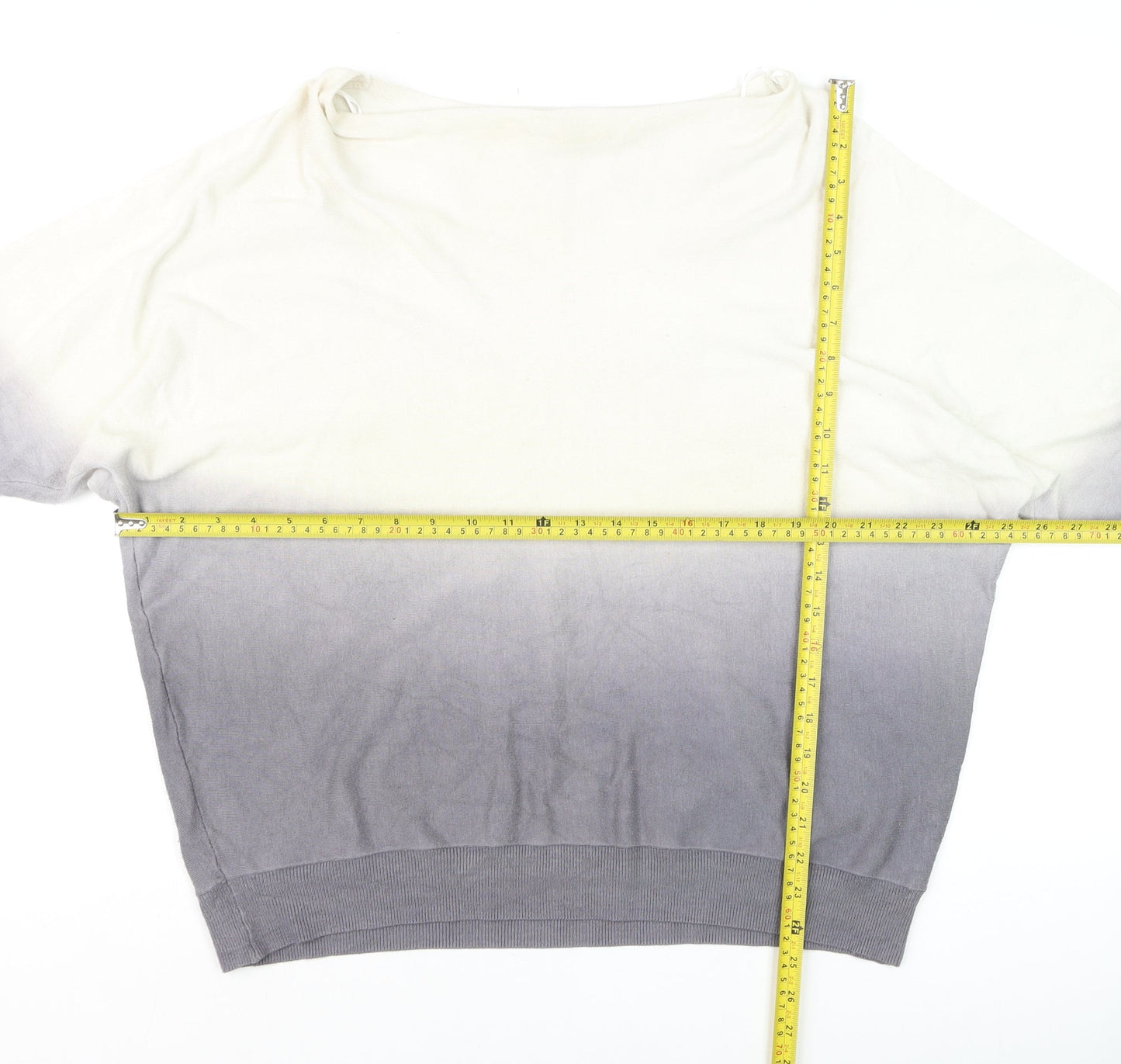 Womens UK Size 14 Mint Velvet Grey Pullover Jumper