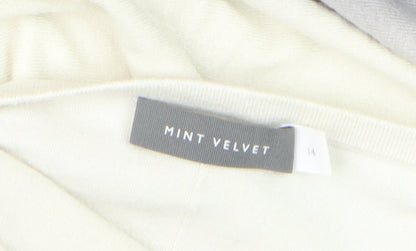 Womens UK Size 14 Mint Velvet Grey Pullover Jumper