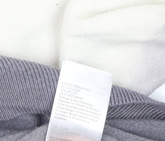 Womens UK Size 14 Mint Velvet Grey Pullover Jumper