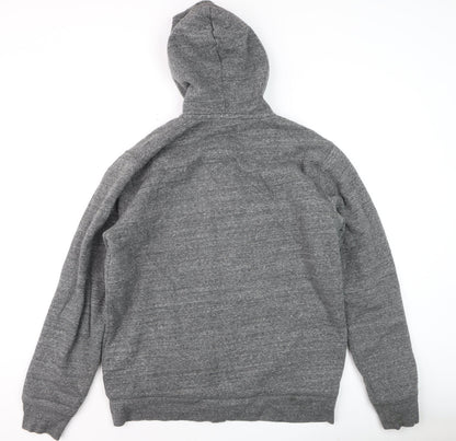 Mens UK Size XL Stanley & Stella Grey Full Zip Hoodie