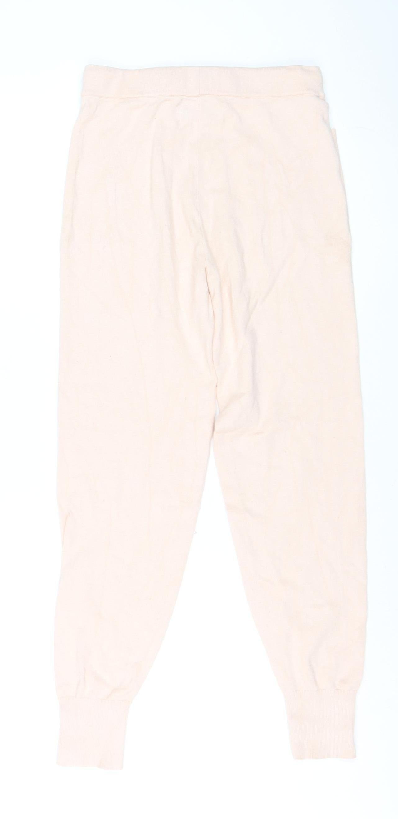 Womens UK Size XS Oasis Regular Fit Jogger Pink Trousers