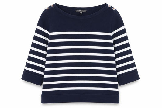 Womens UK Size 12 Laura Ashley Blue Pullover Jumper