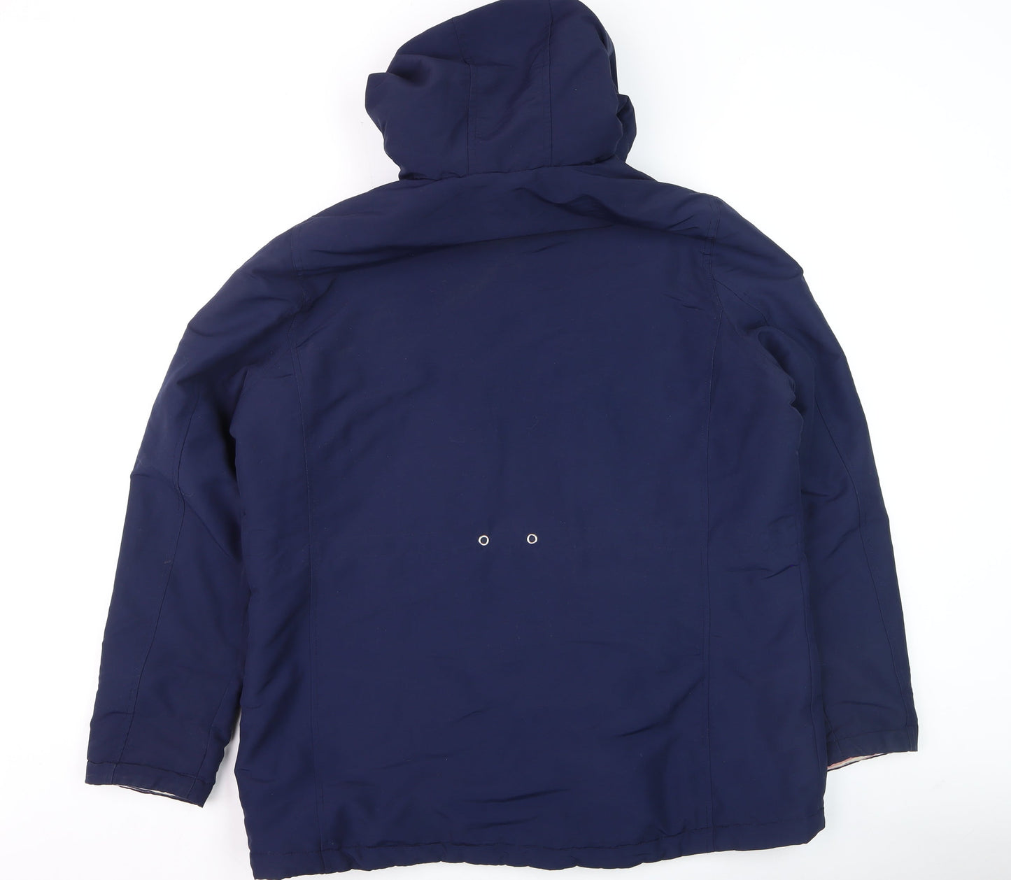 Womens UK Size 16 Papaya Blue Parka Coat