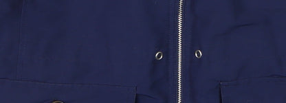 Womens UK Size 16 Papaya Blue Parka Coat