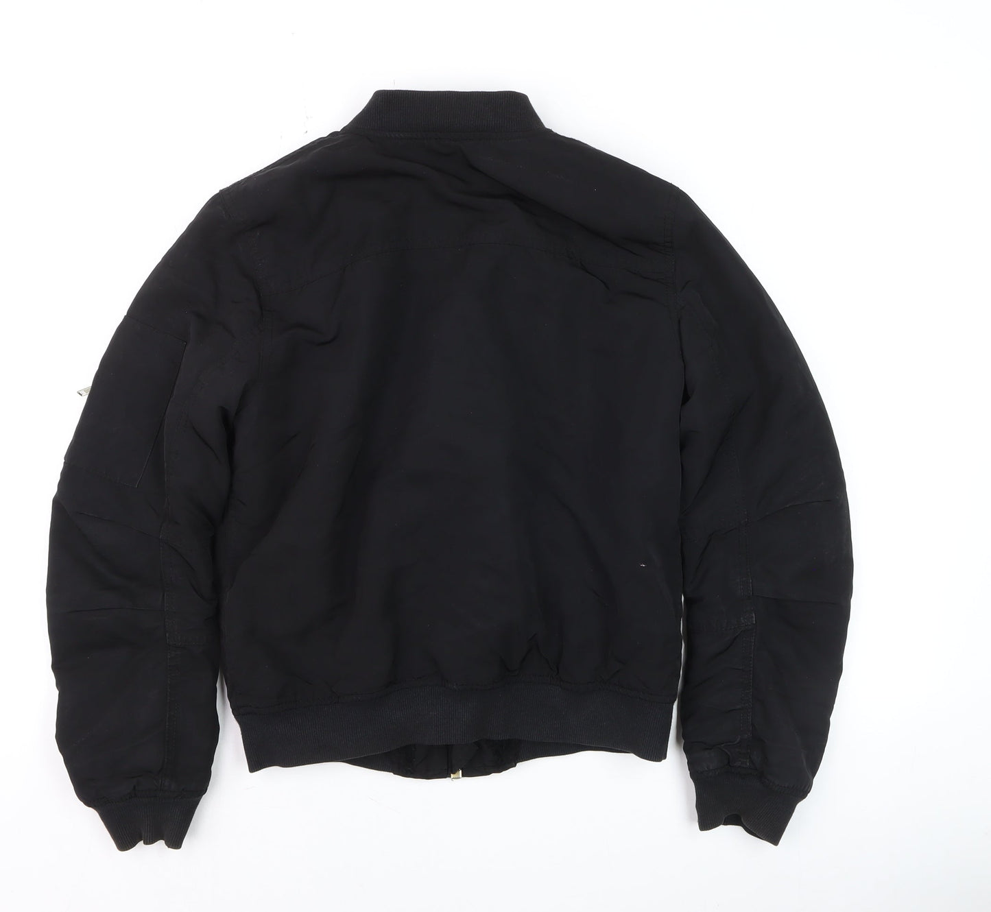 Womens UK Size 10 Select Black Bomber Jacket