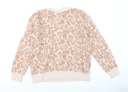 Womens UK Size L Great Plains Beige Pullover Jumper