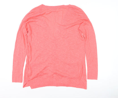 Womens UK Size XS Gap Pink Cardigan Jumper