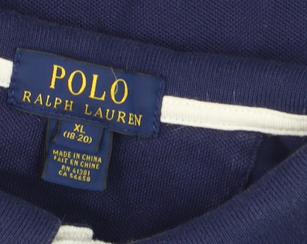 Mens UK Size XL Ralph Lauren Blue  T-Shirt