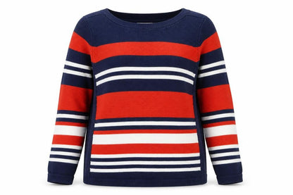 Womens UK Size M Isle Multicoloured Pullover Jumper