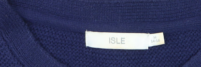 Womens UK Size M Isle Multicoloured Pullover Jumper