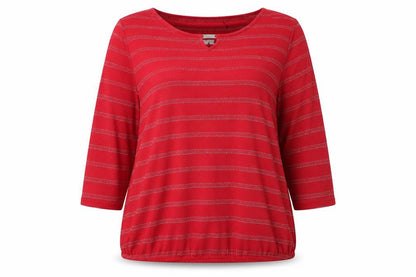 Womens UK Size 20 Bonmarché Red Basic T-Shirt