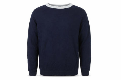 Mens UK Size M Pull&Bear Blue Pullover Jumper