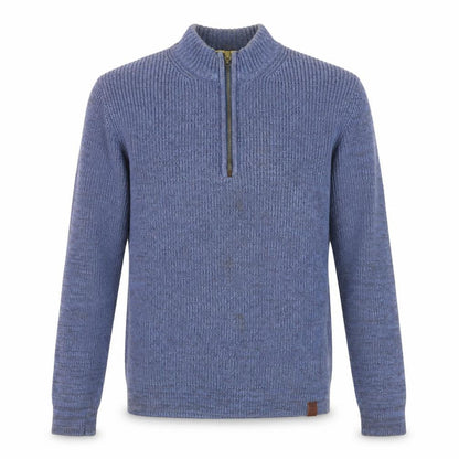 Mens UK Size M Camel Active Blue 1/2 Zip Jumper