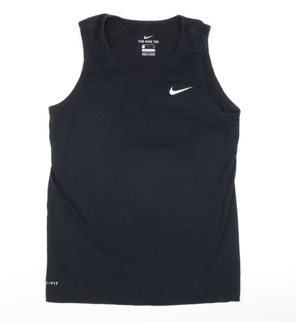 Mens UK Size S Nike Black Gym & Training Running & Jogging Tank