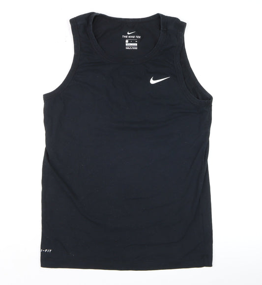 Mens UK Size S Nike Black Gym & Training Running & Jogging Tank