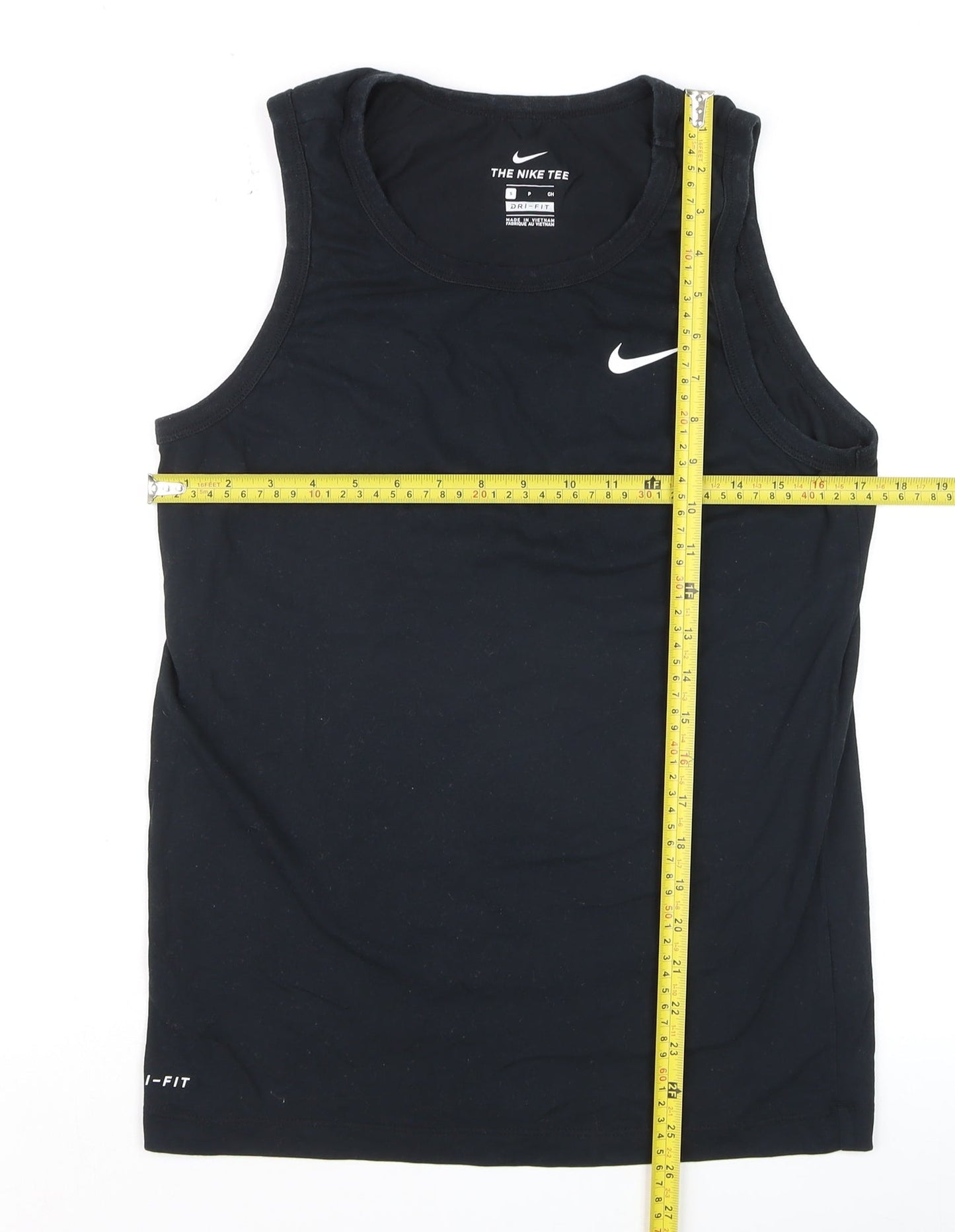 Mens UK Size S Nike Black Gym & Training Running & Jogging Tank