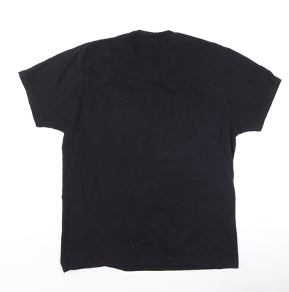 Mens UK Size S Cheats & Thieves Black  T-Shirt