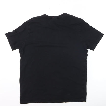 Mens UK Size M HUGO BOSS Black  T-Shirt
