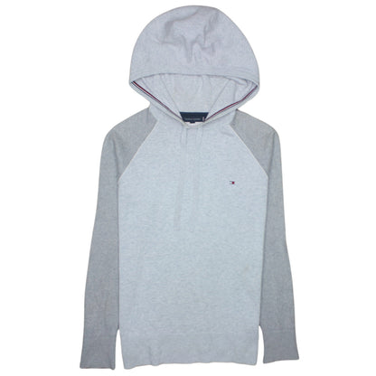 Mens UK Size M Tommy Hilfiger Grey Pullover Hoodie
