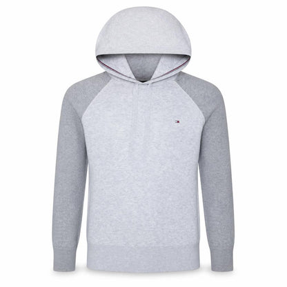 Mens UK Size M Tommy Hilfiger Grey Pullover Hoodie